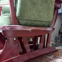 صندلی راک دسته پارچه ای ترمزدار|صندلی و نیمکت|بومهن, |دیوار