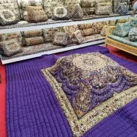 لحاف کرسی جودادت دست دوز با سرویس 8 پارچه اعلا