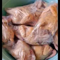 خروس محلی  اصل زنده و کشته و پاک کرده