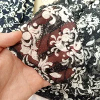 دو قواره چادر رنگی حریر دوخته شده|لباس|مبارکه, |دیوار