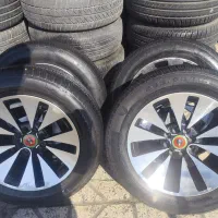 رینگ اسپورت با لاستیک کپسن|قطعات یدکی و لوازم جانبی|شیراز, سایت اداری|دیوار