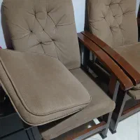 صندلی آنتیک آلمانی(چوب گردوی قدیمی)|صندلی و نیمکت|کرج, شهرک بنفشه|دیوار