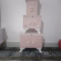 صندوقچه لباس با اشغالی جا دستمال کاغذی