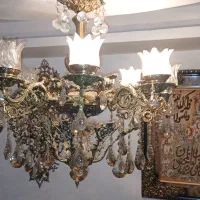 لوستر برنز ۸ شعله
