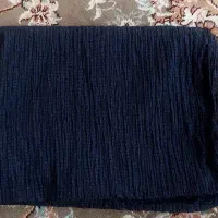 شال پفکی رنگ سورمه ای