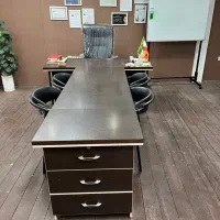 میز کنفرانس ۴ نفره قابلیت ۶ نفره|مبلمان اداری|رشت, چمارسرا|دیوار