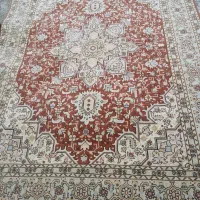 قالیچه تبریز ۵۰ رجه نقشه هریس