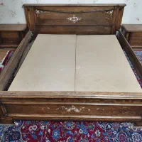 تخت دو نفره چوب و نئوپان