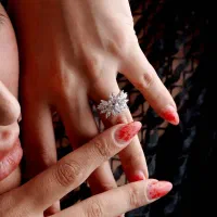 انواع انگشتر نقره ویژه روز مادر|جواهرات|قم, پردیسان|دیوار