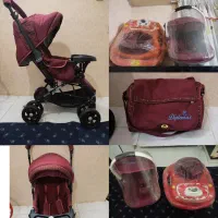 ست کالسکه کریر روروئک ساک باهم