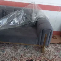 فروش مبل ده نفره ی صدفی|مبلمان خانگی و میز عسلی|بندر دیر, |دیوار