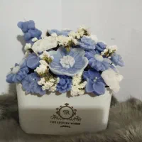 باکس گل جنس شمعی و سنگ مصنوعی|گل مصنوعی|الیگودرز, |دیوار