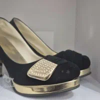 کفش پاشنه بلند مشکی