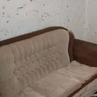 فروش مبل سالم بدونه زدگی پارگی همراه گل میزاش|مبلمان خانگی و میز عسلی|آغاجاری, |دیوار