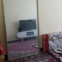 میزخاطره.آباژور.آینه قدی.آینه قدی سفیدبامیزتلفن