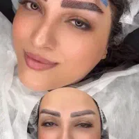 مدل رایگان برای ابرو تتو دار فقط هزینه مواد|خدمات آرایشگری و زیبایی|رشت, بلوار گیلان|دیوار