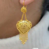 گوشواره های کشمیری نقره با آبکاری طلا|جواهرات|ایرانشهر, |دیوار