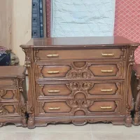 سرویس خواب چوب راش|تخت و سرویس خواب|قم, باغ شریفی|دیوار