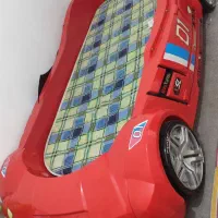 تخت خواب بچه کودک ماشین|تخت و سرویس خواب|دزفول, |دیوار