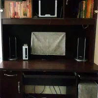 میز کامپیوتر کتابخانه دار وتحریر