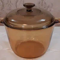 تابه شیرجوش قابلمه چایخوری استیل پیرکس