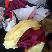 تیکه پارچه ، خرج کاری