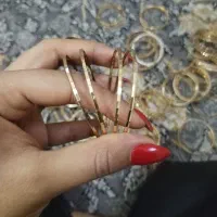 النگو طلاروس با5سال ضمانت رنگ|جواهرات|مشهد, طلاب|دیوار