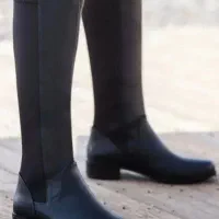 بوت چرم ساق بلند