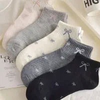 جوراب مچی پاپیون‌دار فانتزی و خاص