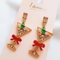 گوشواره آویز بلند هاوایی چند رنگ|بدلیجات|خرم‌آباد, |دیوار