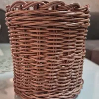 سبد سبزی حصیری