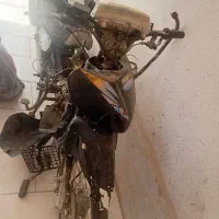 موتور سیکلت بی گلاچ ۱۱۰ موتور باز هست انجین داردهم