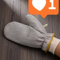 دستکش اسکاچی دولایه نظافت آشپزخانه