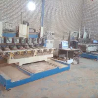 دستگاه سی ان سی روتاری ۴محور