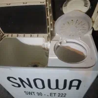 لباسشویی دوقلو اسنوا،۸گیلویی سالم|ماشین لباسشویی و خشککن لباس|گرمسار, |دیوار