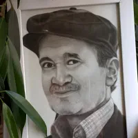 نقاشی سیاه قلم ۵۰۰تومن