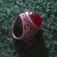 انگشتر نقره در دورنگ مختلف با شماره نقره