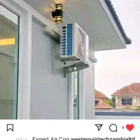 نصب تعمیر سرویس کولر اسپیلت..|کولر گازی و فن‌کوئل|کازرون, |دیوار