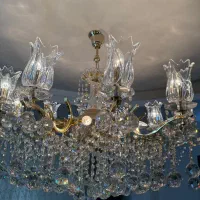 لوستر|لوستر و چراغ آویز|اسلام‌شهر, شهرک فرهنگیان|دیوار