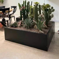 فلاور باکس و گلدان فلزی|گل و گیاه طبیعی|پاکدشت, خاتون آباد|دیوار