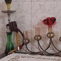 قلیان سوپاپ دار تنه برنجی