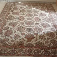 سه تخته فرش مشهد افشان در حد نو