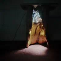 چراغ خواب|چراغ خواب و آباژور|بم, |دیوار