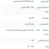 لامپ رشد گیاه حرفه ای در حد نو|لامپ و چراغ|تهران, پاسداران|دیوار
