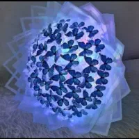 دسته گل چراغ دار|صنایع دستی و سایر لوازم تزئینی|کوهدشت, |دیوار