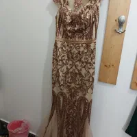 لباس مجلسی رنگ مسی سایز ۴۰|لباس|بابل, |دیوار