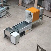 خط آجیل پزی دستگاه تخمه حلزونی سرندبالابر پز۴۰کیلو