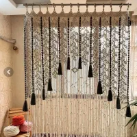 پرده مکرومه|پرده، رانر، رومیزی|جم, |دیوار