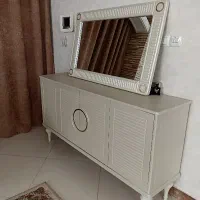 آیینه و کنسول نو|بوفه، ویترین، کنسول|آبیک, |دیوار