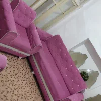مبل هفت نفره با میز کاملا سالم